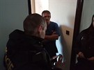 Policisté kontrolovali obyvatele ubytovny v Plzni