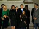Trump zane smrtí píkaz, promluvil ped Lincolnovým památníkem