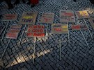 Manifestace za práva en v Portugalsku (21. ledna 2017)
