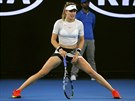 Eugenie Bouchardová ve tetím kole Australian Open.