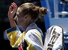 Karolína Plíková se louí s Australian Open.