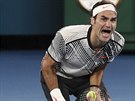 Roger Federer práv vyhrál Australian Open.