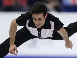 Javier Fernandez pi voln jzd na ME v Ostrav