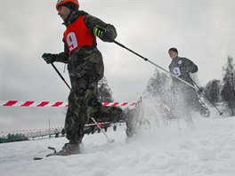 Zvren etapa extrmnho zvodu Winter Survival v Jesenkch