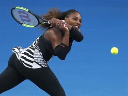 Serena Williamsov ve finle Australian Open