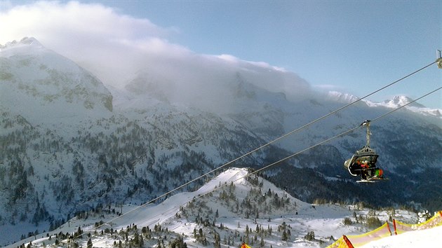 Na milovníky zimních sportů čeká v Obertauernu 26 moderních lanovek.