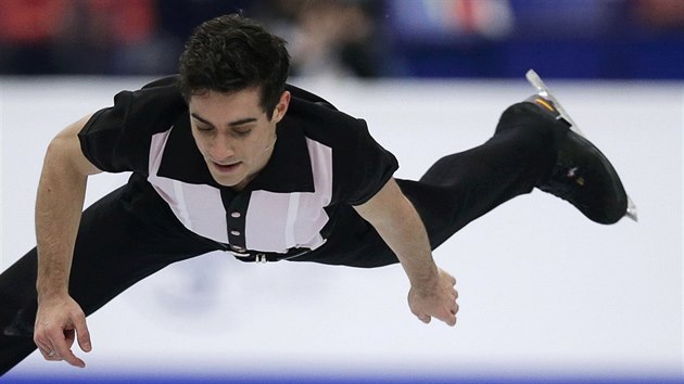 Javier Fernandez pi voln jzd na ME v Ostrav