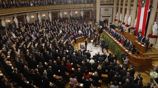 Inaugurace rakouskho prezidenta Alexandra Van der Bellena (26. ledna 2017)