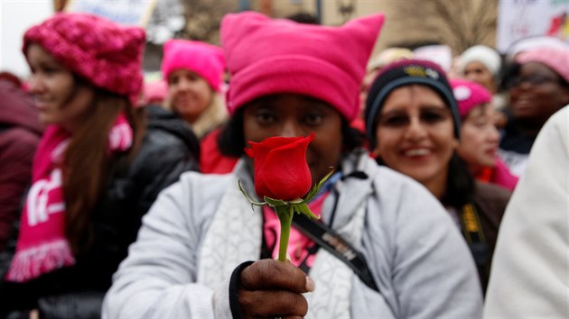 Manifestace za prva en ve Washingtonu (21. ledna 2017)