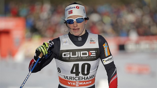 Norsk bkyn na lych Marit Bjrgenov dojd vtzn do cle zvodu na 10 km ve vdskm Ulricehamnu.