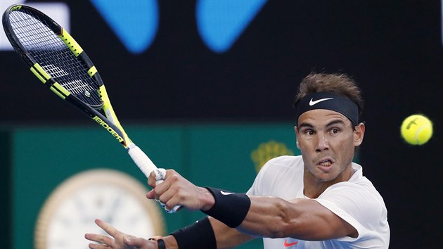Rafael Nadal ve finle Australian Open