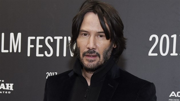 Keanu Reeves (Park City, 22. ledna 2017)