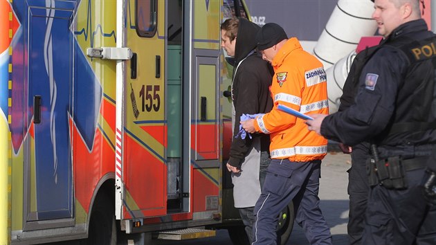 Výbuch stánku na výstavišti v pražských Letňanech popálil dva lidi