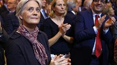 Manelka francouzského kandidáta na prezidenta Penelope Fillonová. (25.11. 2016)