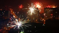 �ína slavila p�íchod nového roku. (27.1.2017)