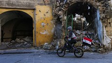 Trosky východního Aleppa, odkud na sklonku roku 2016 vládní síly vypudily...