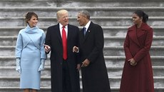 Obama koní, Trump zaíná (20. leden 2017).