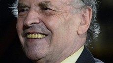 Karel Srp a prezident Milo Zeman na snímku z roku 2013. Zeman v prvním roce...