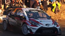 Testovací zkouka Rallye Monte Carlo 2017