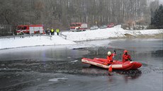 Trojice prasat se utopila poté, co se pod nimi propadl led na zamrzlém rybníce...