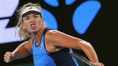 Coco Vandewegheová ve t�etím kole Australian Open.