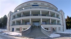Jedna z nejvýrazn�j�ích budov �eské mezivále�né láze�ské architektury, láze�ský...