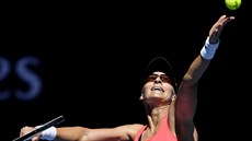 Mirjana Luiová-Baroniová bhem tvrtfinále Australian Open