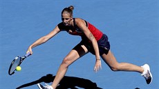Karolína Plíková ve tvrtfinále Australian Open