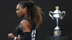 Serena Williamsová už ve finále Australian Open může myslet na trofej.