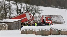 Jde o druhý pípad výskytu ptaí chipky v Libereckém kraji. Na konci ledna byl zlikvidován malochov na Turnovsku (na snímku).
