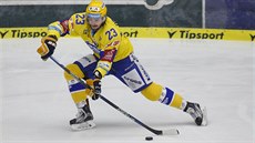 Michal Popelka ze Zlína v akci