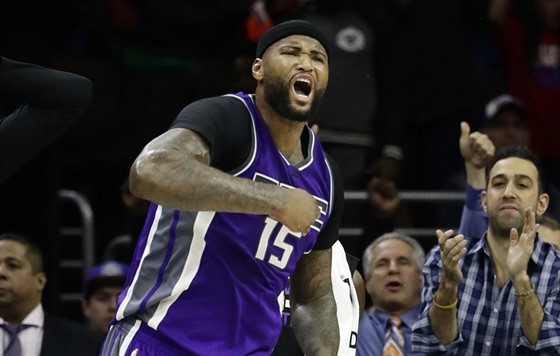 DeMarcus Cousins ze Sacramenta je natvaný, zápas s Philadelphií nedohrál pro...