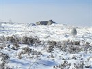 Zimní Brdy - dopadová plocha pod Houpákem. (28. ledna 2017)