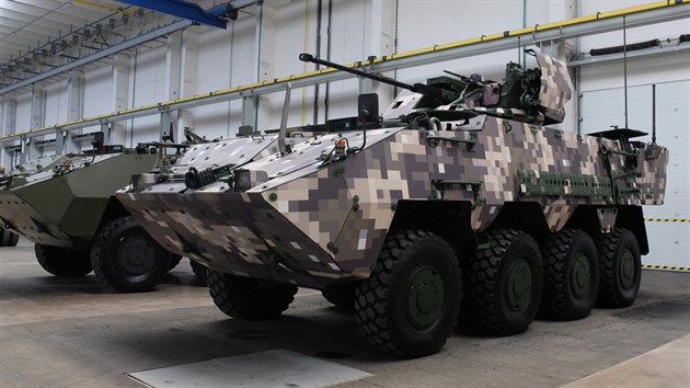 Česká armáda nakoupí 20 obrněných vozidel Pandur za 2,07 miliardy korun