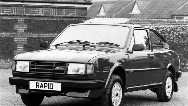 Škoda Rapid  v provedení pro britský trh