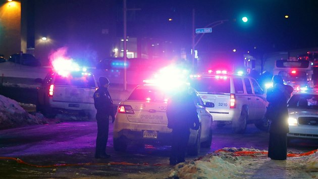 Několik lidí zemřelo a další byli zraněni při střelbě v islámském kulturním centru v kanadském Quebeku (29. ledna 2017)