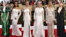 Móda na udílení filmových a televizních cen - SAG Awards (Los Angeles,  29....