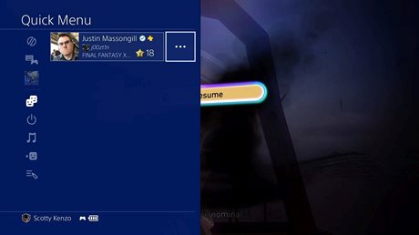 Aktualizace PlayStation 4 s kdovm oznaenm Sasuke