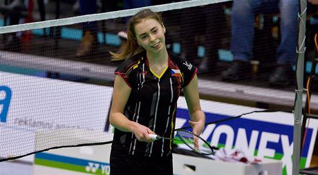 Badmintonistka Tereza vábíková na republikovém ampionátu v Liberci