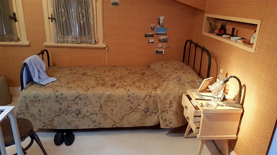 V této posteli spal Kemal posledních sedm let svého ivota.
