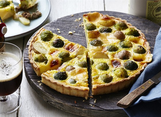 Quiche s rikovou kapustou