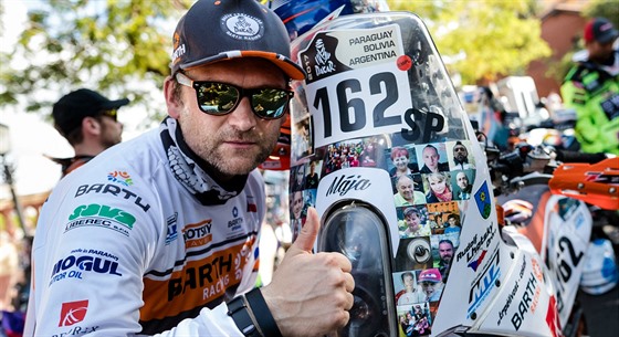 Rudolf Lhotský na Rallye Dakar 2017.