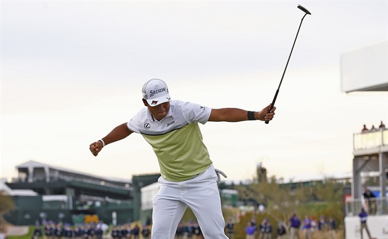 Hideki Macujama se me radovat, vyhrál Waste Management Phoenix Open.