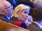 Kandidátka na francouzskou prezidentku Marine Le Penová (4. února 2017).