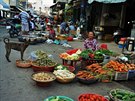 Vietnam - lokální trit ve Vietnamu, na kterých nikdy nechyblo erstvé ovoce...