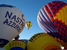 Fiesta balonového létání se v rakouském stedisku Filzmoos koná u osmým rokem....