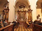 eská me v kostele sv. Tomáe na Malé Stran v Praze
