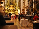 eská me v kostele sv. Tomáe na Malé Stran v Praze