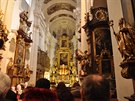 Anglická me v kostele sv. Tomáe na Malé Stran v Praze