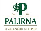 Nové logo likérky Palírna U Zeleného stromu, dívjí Granette & Starorená...